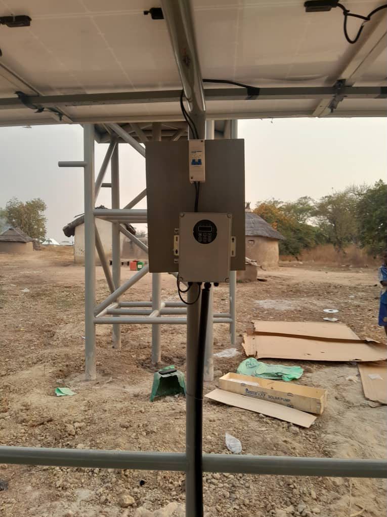 Solar pump control equipment
